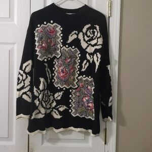 Rebecca Stone vintage sweater Sz M